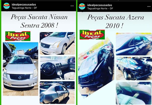 Base_Nissan_Azera Ideal Auto Peças Usadas